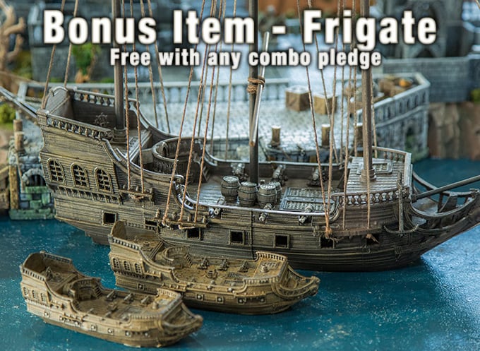 3D printed and painted APOC models