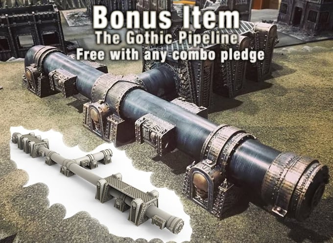 3D printed and painted APOC models