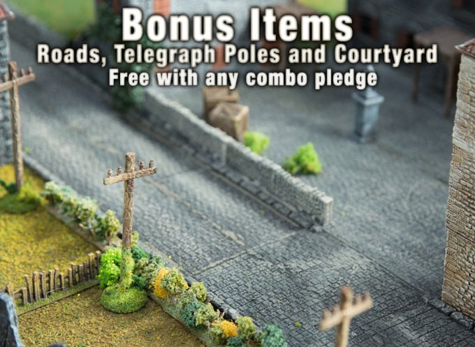 3D printed and painted APOC models