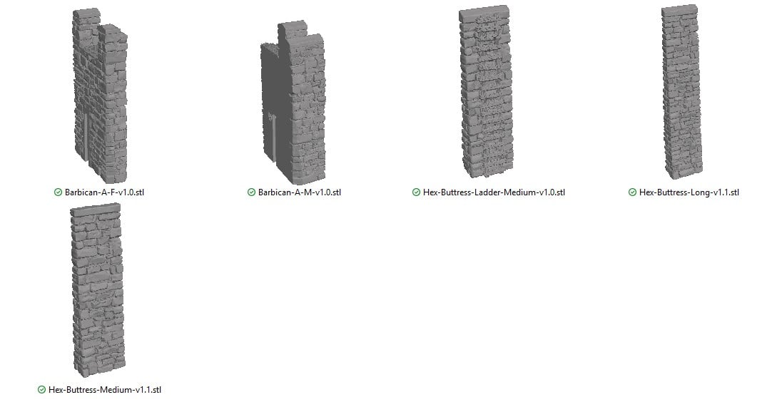 Adaptors and Buttresses Reference