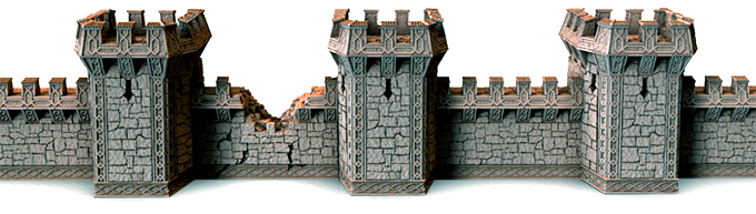 3d render of dwarf terrain