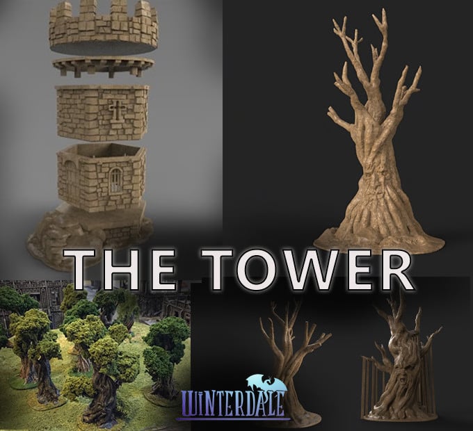 3D renders of the Winterdale Tower