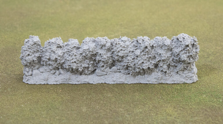 How to paint 3D printable Castle Hedges - Printable Scenery