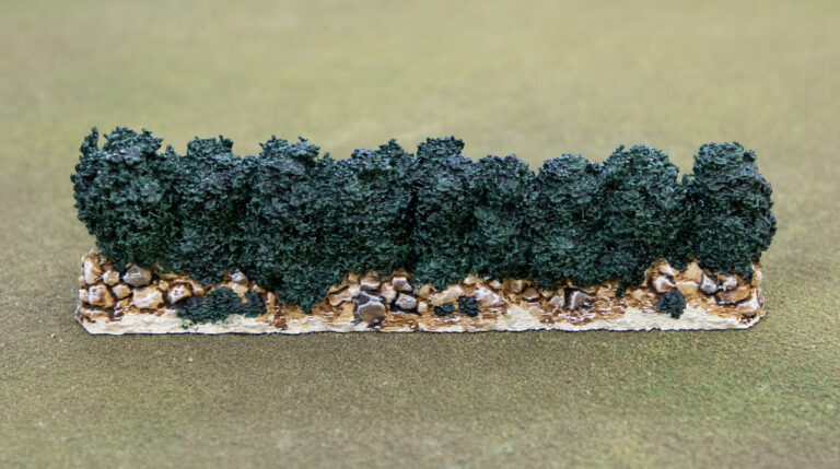 How to paint 3D printable Castle Hedges - Printable Scenery