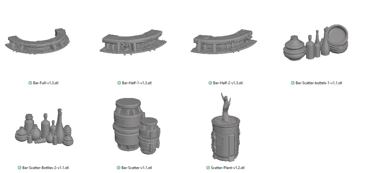Bar Scatter Reference
