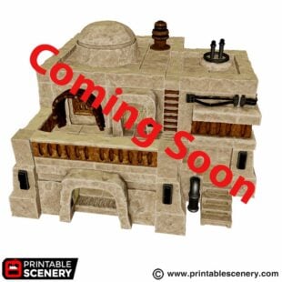 Desert Dwelling 3d Print file