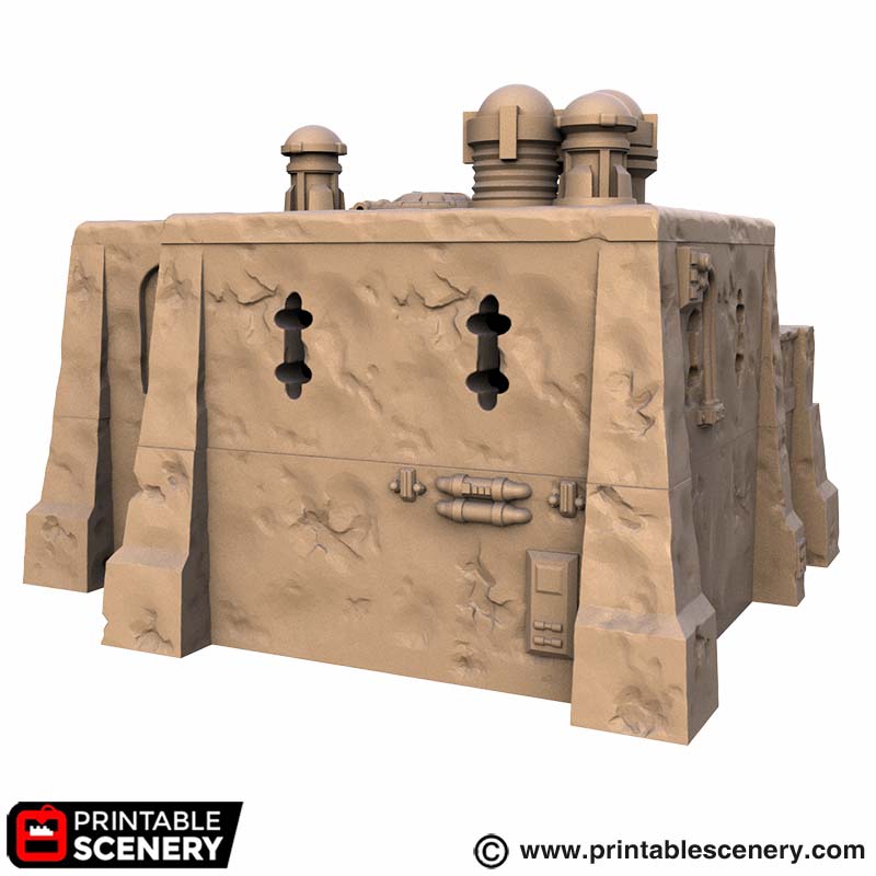 Sandshade Hut 3D STL