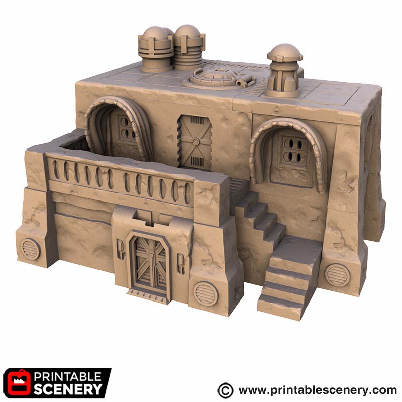 Sandshade Hut 3D print file
