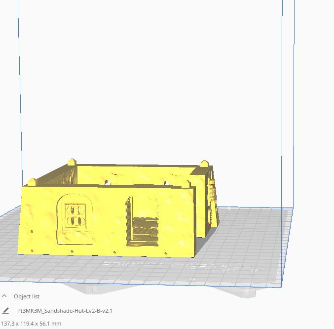 Sandshade Hut Measurement