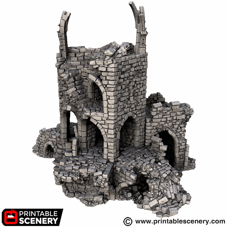 Blighted Stairway 3d print file