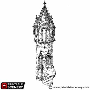Gothic Small Round Tower coming soon