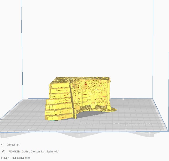 Gothic Square Tower Measurement