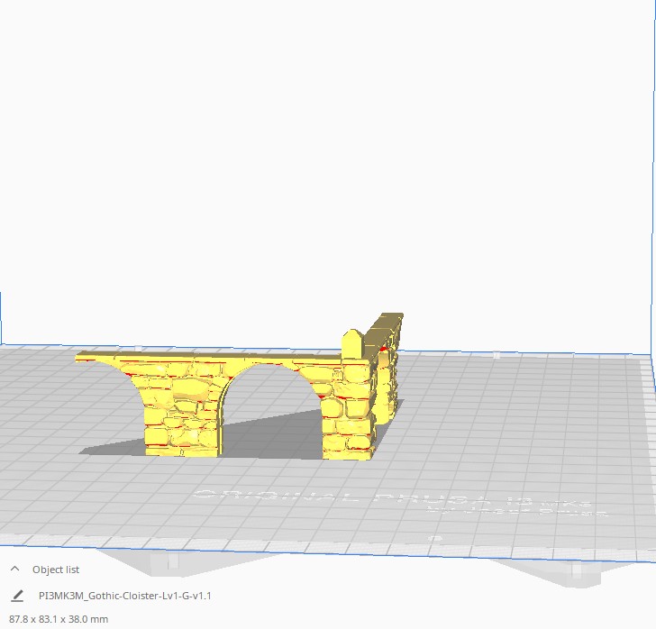 Gothic Square Tower Measurement