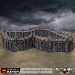 Gothic Curved Walls