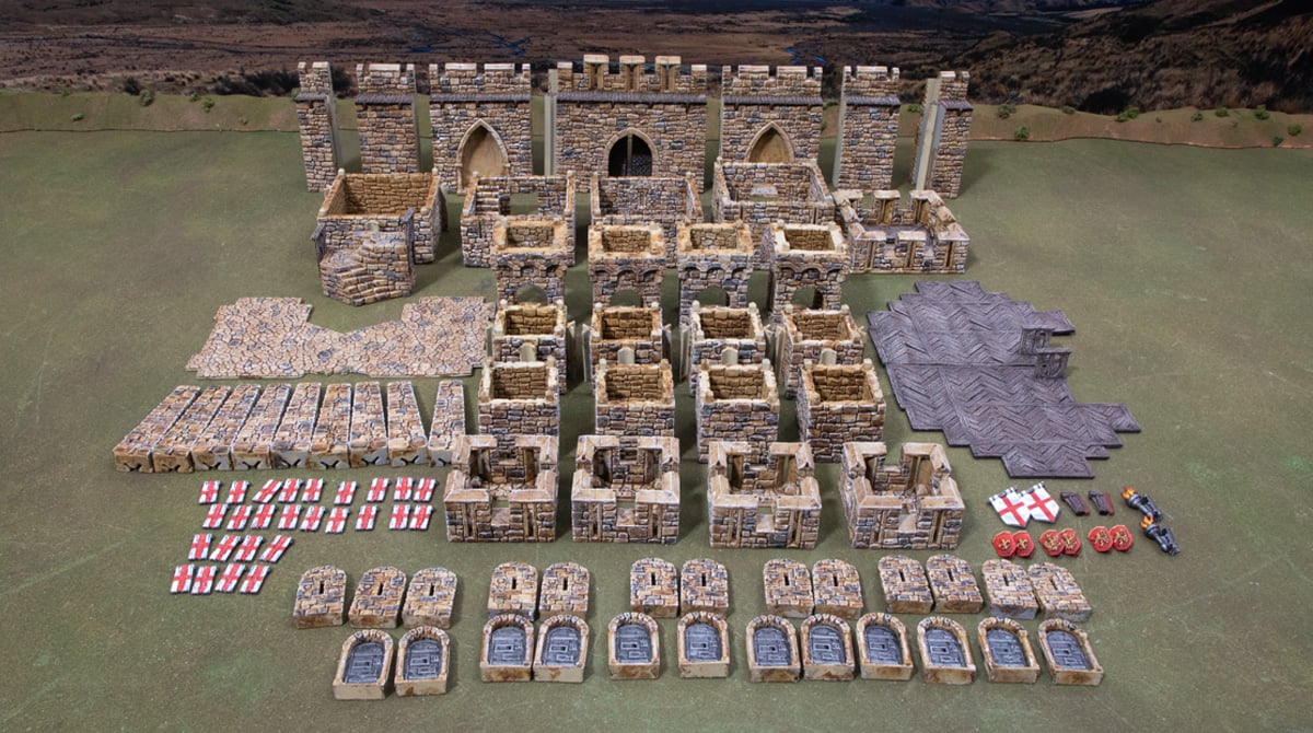 Duke's Fort 3D printed  assembly components