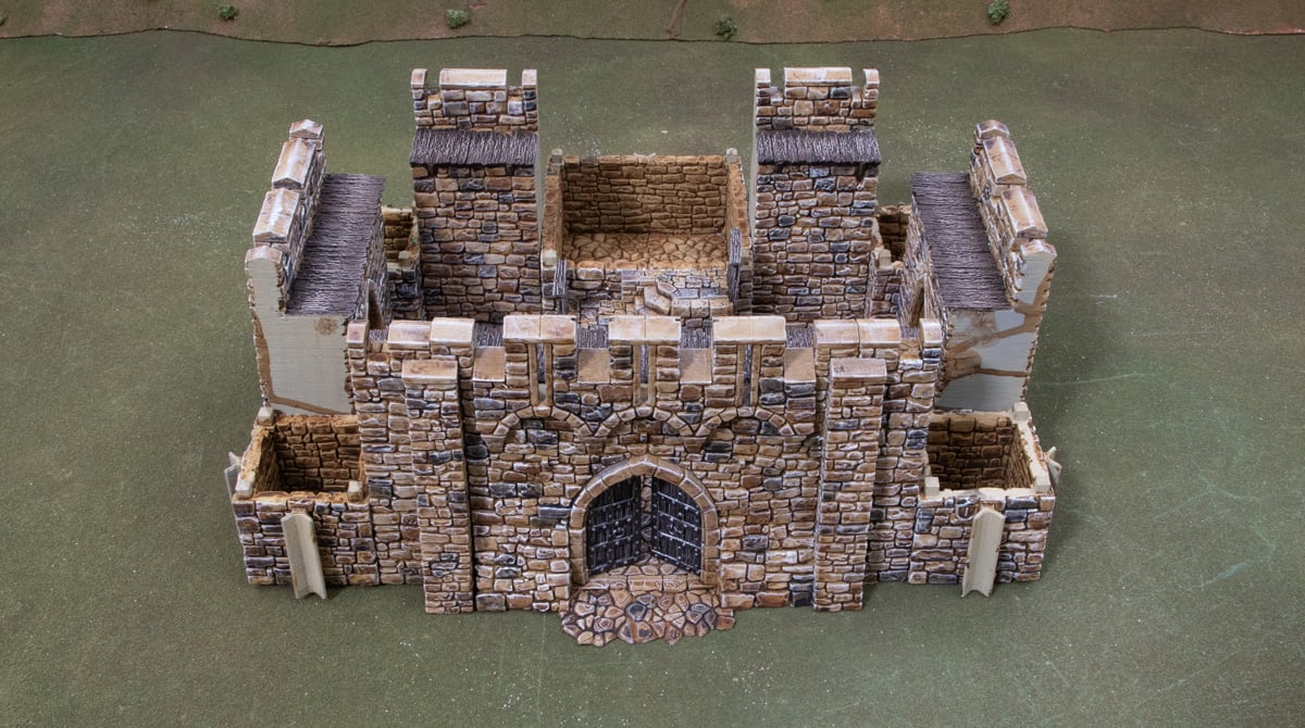Duke's Fort 3D printed assembly