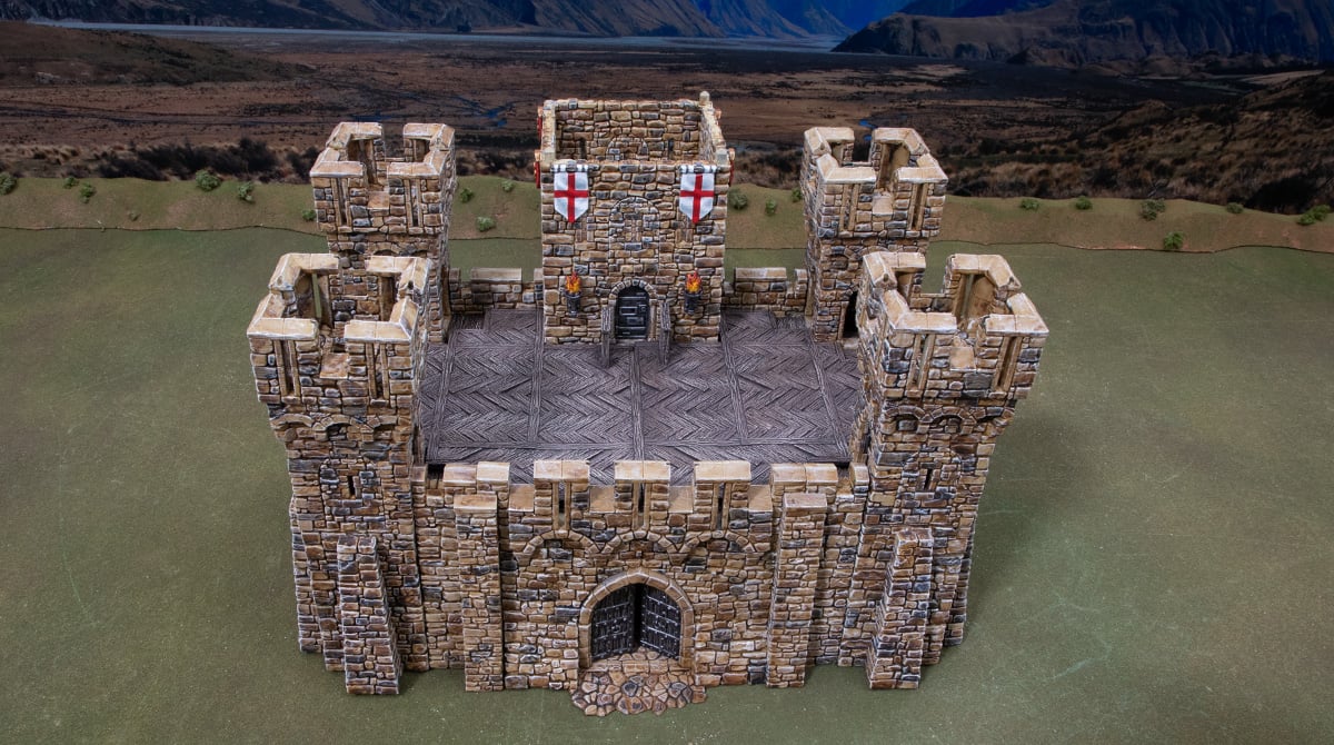 Duke's Fort 3D printed assembly