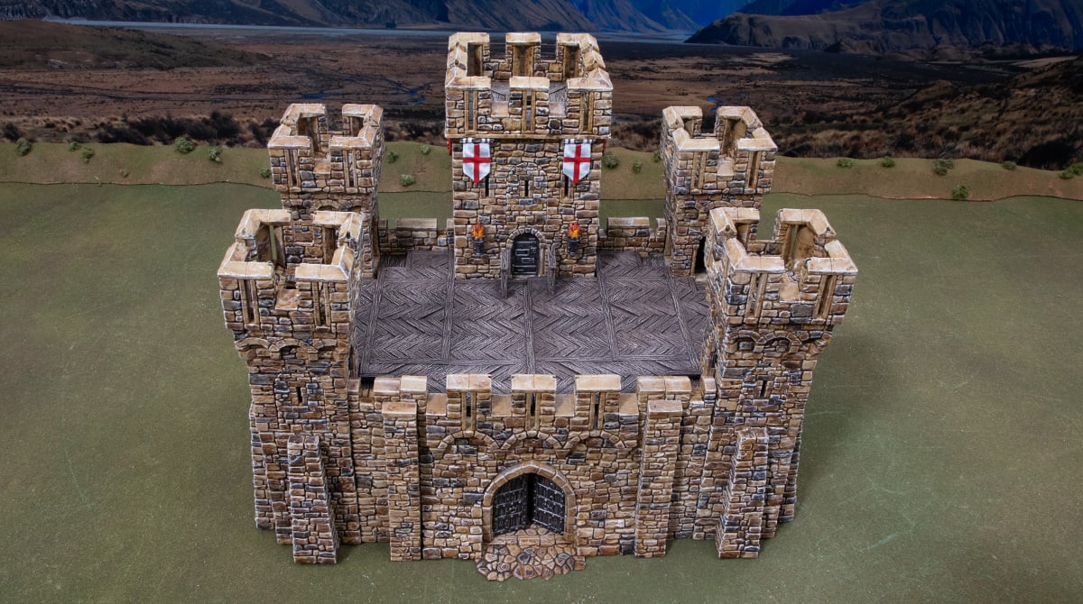 Duke's Fort 3D printed assembly