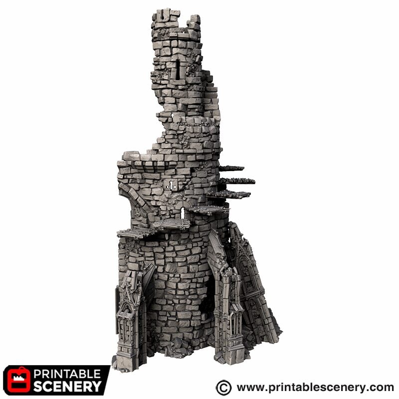 Tower of Desolation 3D print file