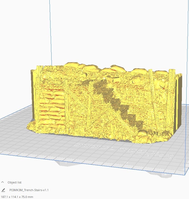 Trench Stairs Measurement
