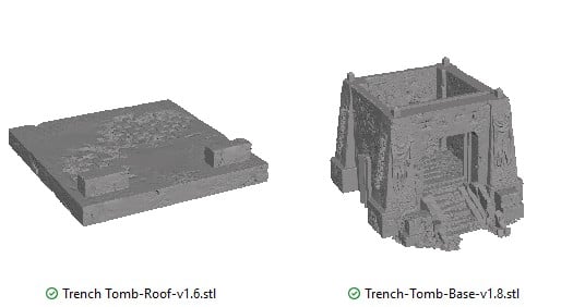 Trench Tomb Reference