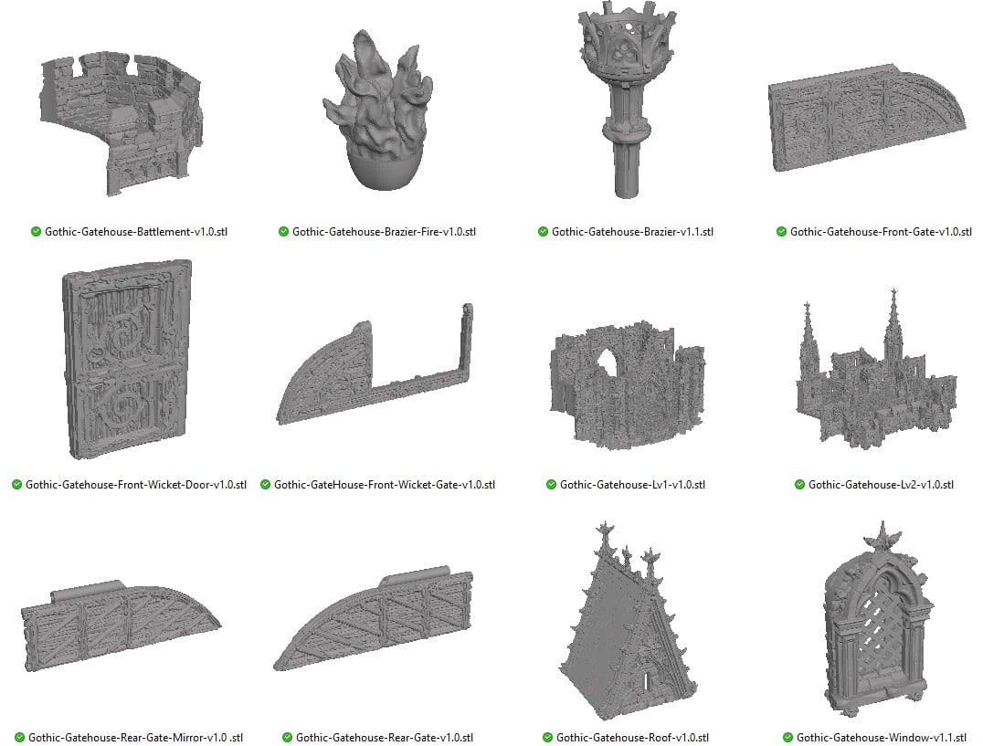 Gothic Gatehouse Reference