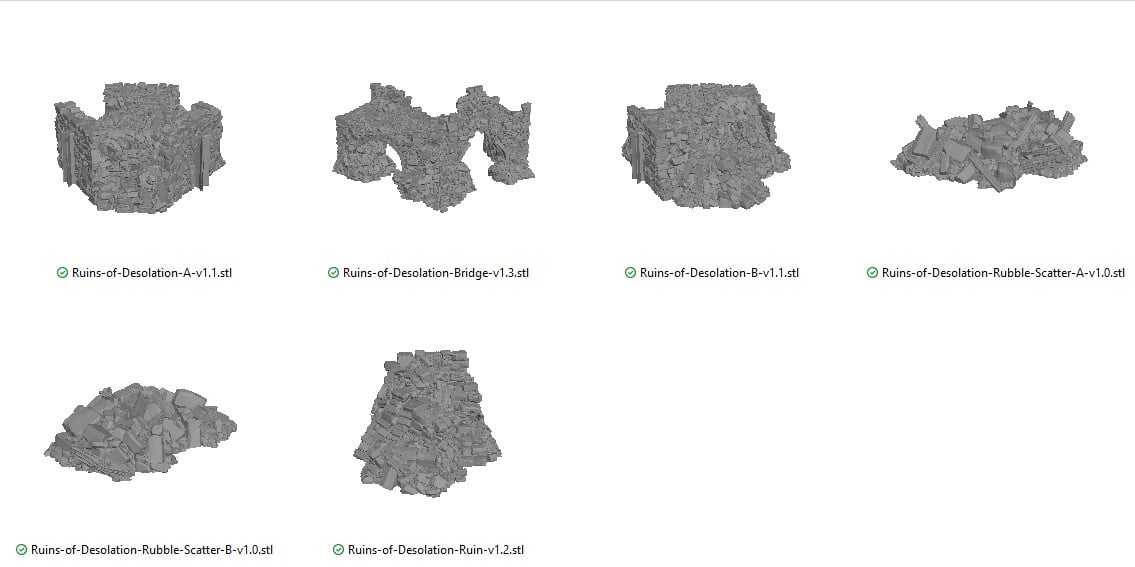 Ruins of Desolation Reference