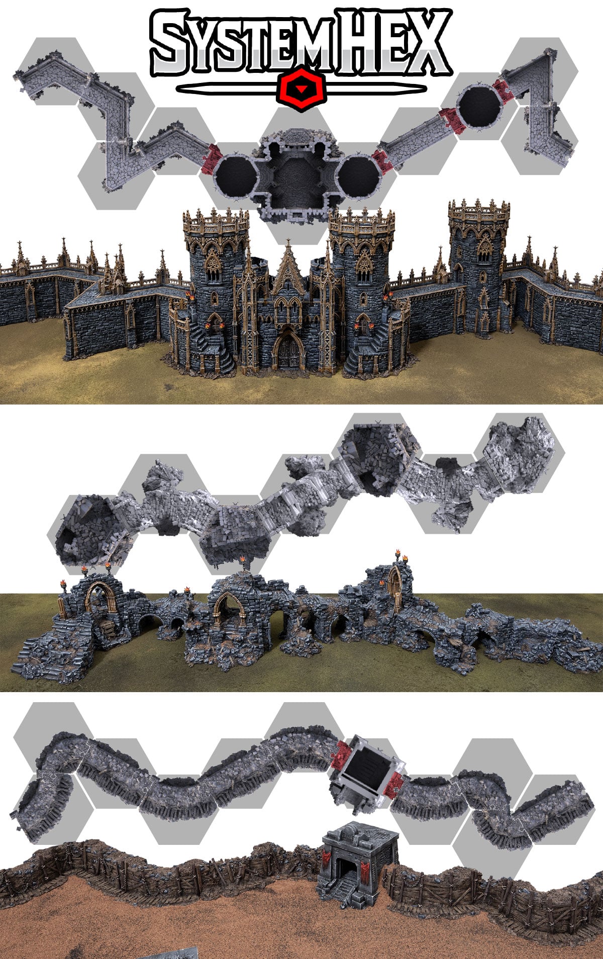 A guide for using SystemHEX with the Darkness & Desolation models
