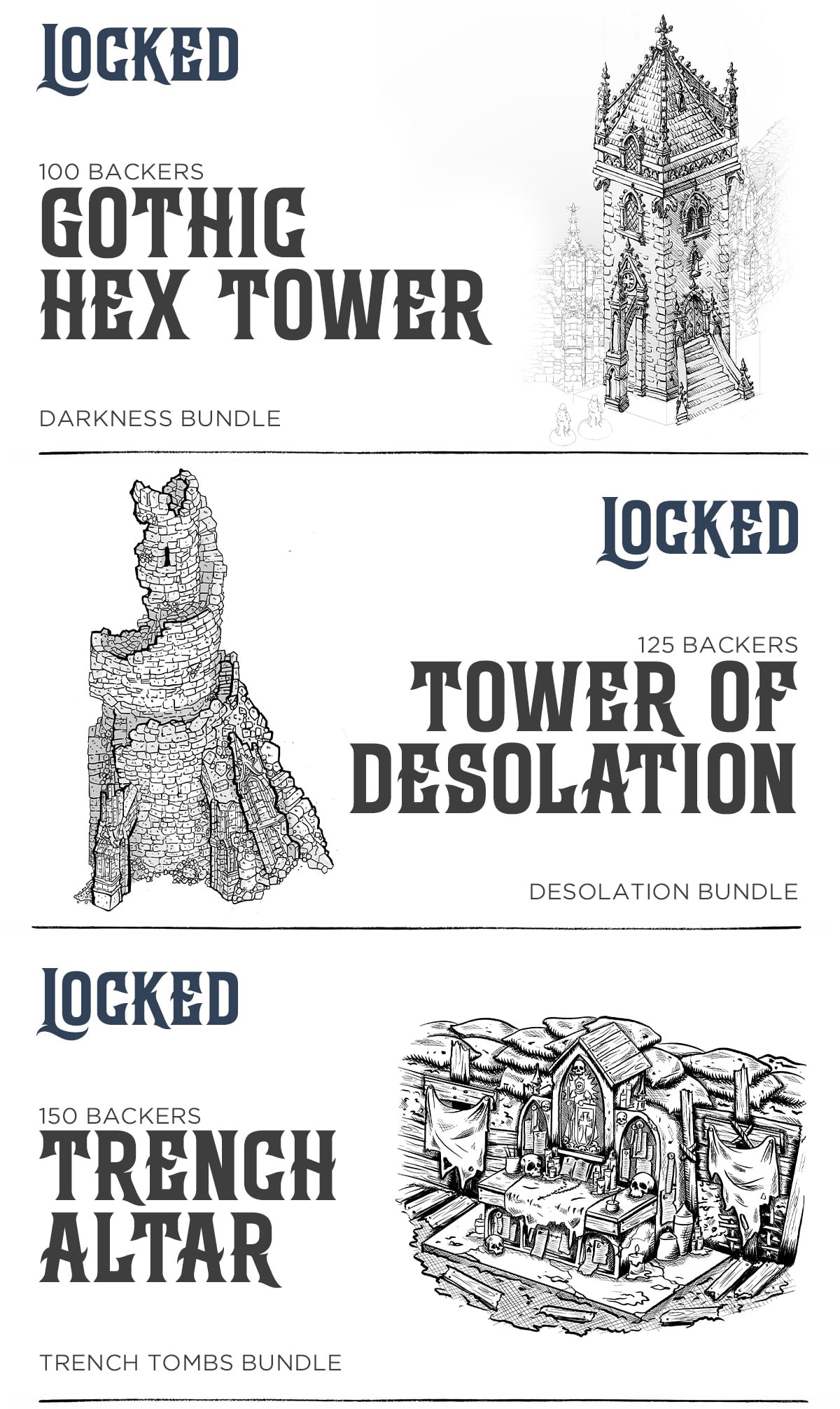 Stretch goals 1-3 locked