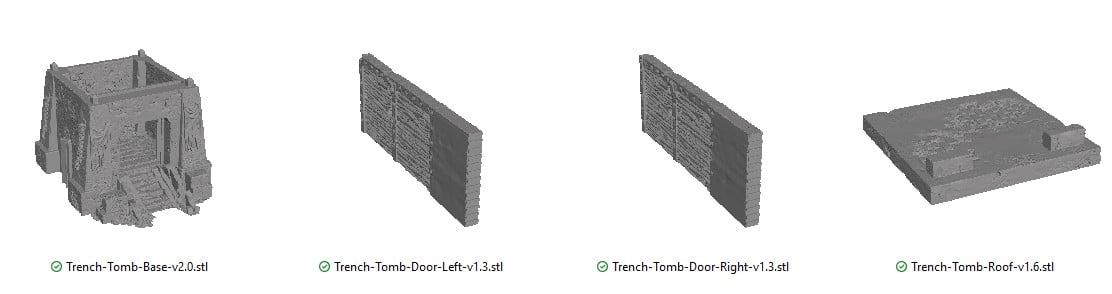 Trench Tomb Reference