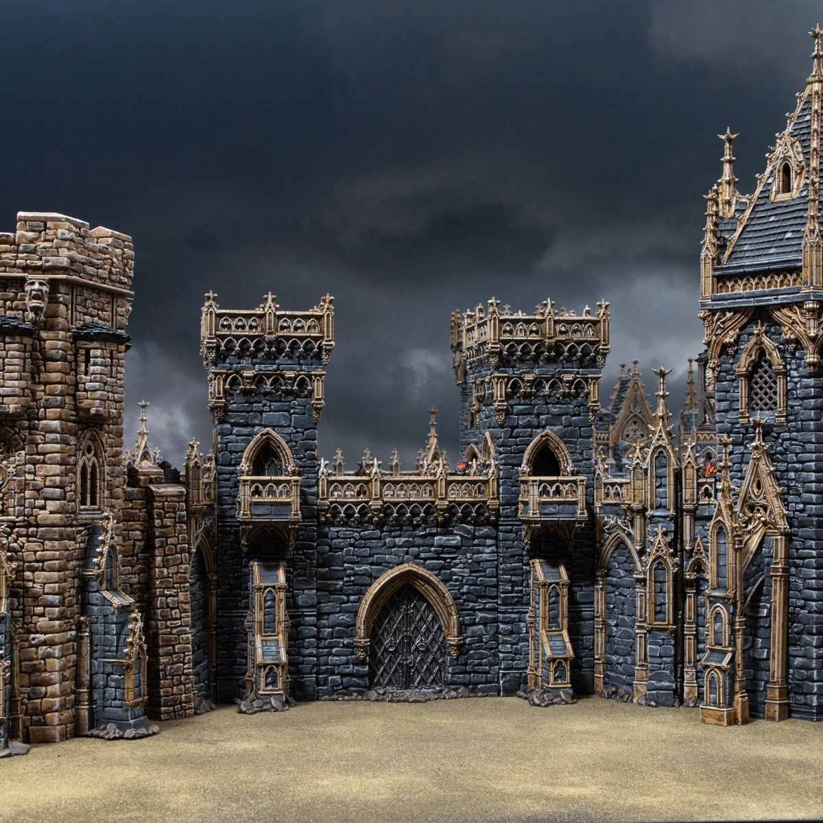 Gothic Small Square Tower with Gate - Image 9