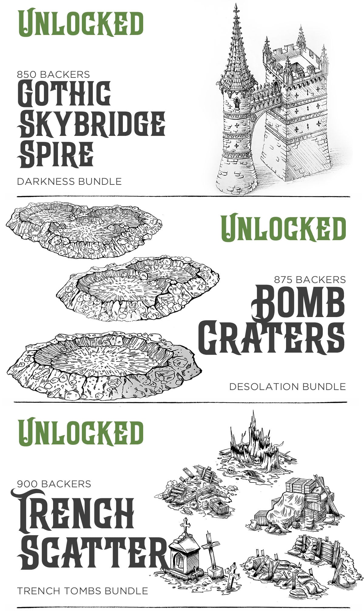 Darkness last stretch goals