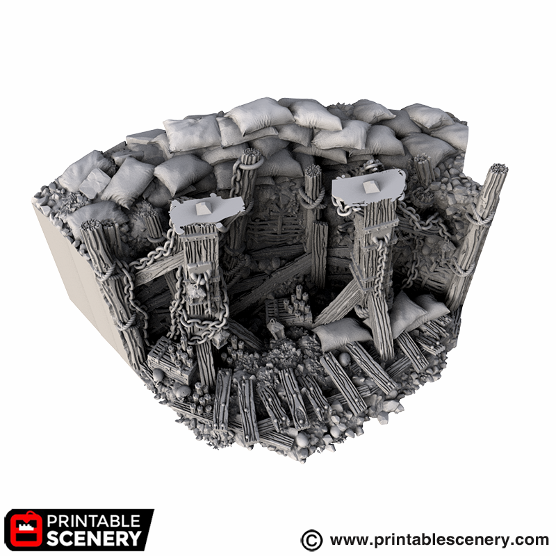 Trench Bell Fixed Terrain