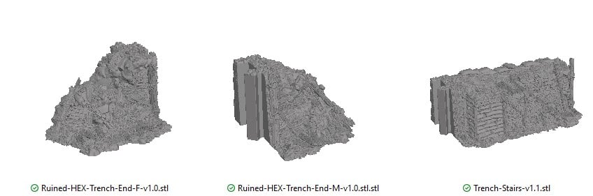 Trench Stairs Reference