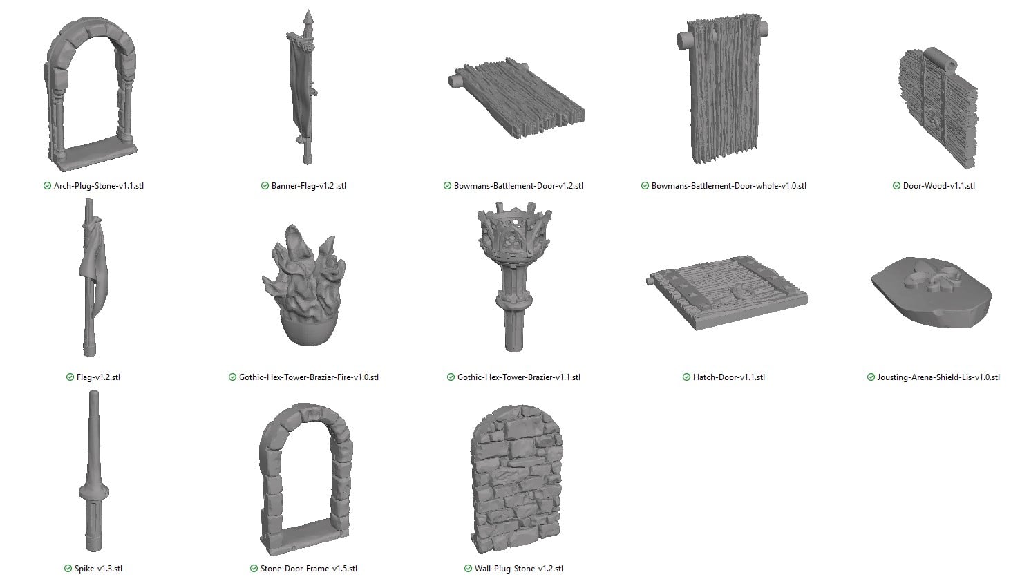 Accessories Reference