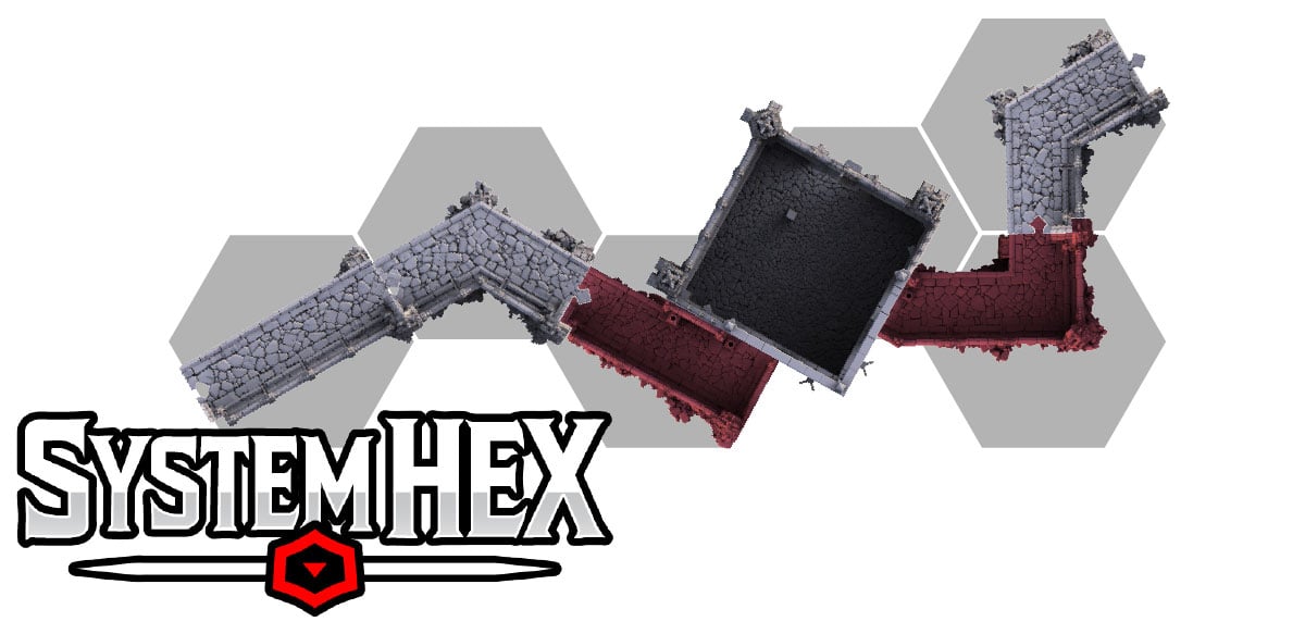 Cloister Tower HEX layout