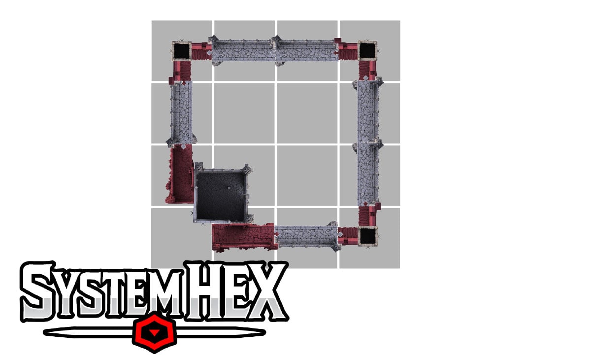 Cloister Tower Square layout