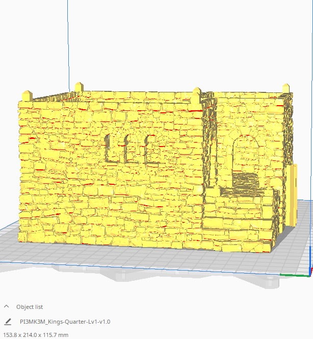 Liness Castle Measurement